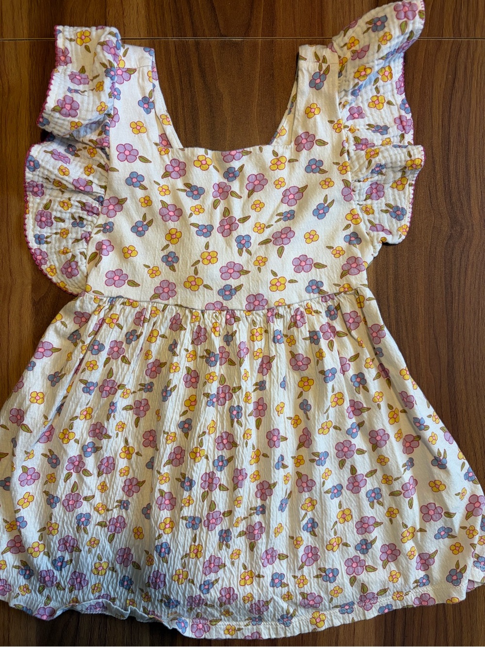 Zara 4Y Floral Sleeveless Dress